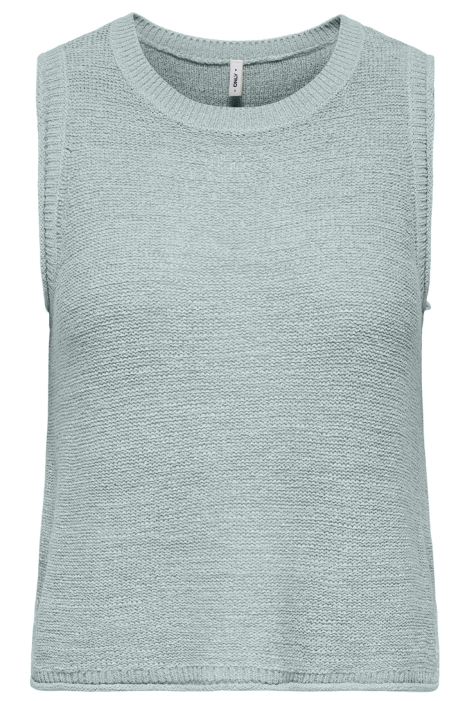 ONLSUNNY O-NECK TANK TOP KNT NOOS 15350925 Gray Mist
